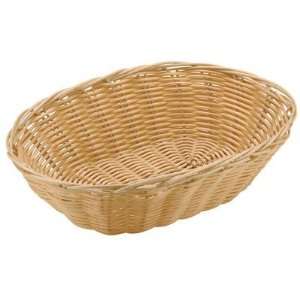  Long Oval Bread Basket in Brown Size 5.12 W x 7.12 D 