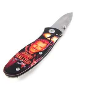  Knife Johnny Hallyday black.