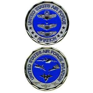  United States Military US Air Force Aviation Crest Ranks 
