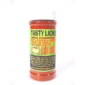 Tasty Licks BBQ   Ribit Rib Rub in the Grocery & Gourmet Food