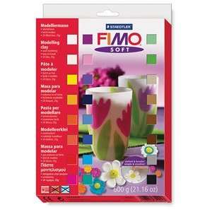   Staedtler Fimo Soft Polymer Clay   24 Color Set Arts, Crafts & Sewing