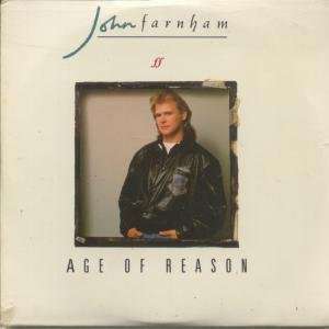    AGE OF REASON 7 INCH (7 VINYL 45) UK RCA 1988 JOHN FARNHAM Music