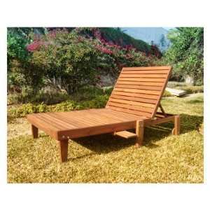    Best Redwood Wide Summer Chaise Lounge Patio, Lawn & Garden