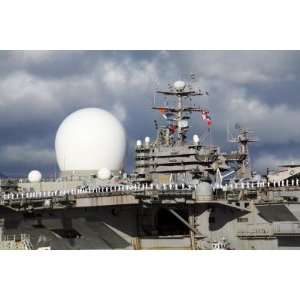   Based X Band Radar and the USS Abraham Lincoln , 48x72
