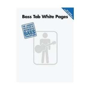  Hal Leonard Bass Tab White Pages Songbook Musical 