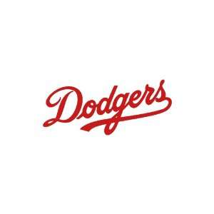  Dodgers RED vinyl window decal sticker: Office Products