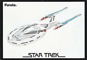 Furuta Star Trek Vol. 2 Rare USS Enterprise NCC 1701 E  