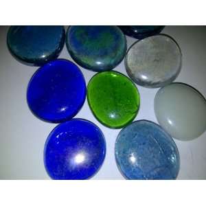 TBC ASSORTED BLUES XL Decorative Gems Vase Filler, Table Scatters 
