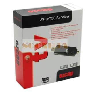 US USB ATSC Digital TV Receiver Tuners For PC Laptop TV Stick  