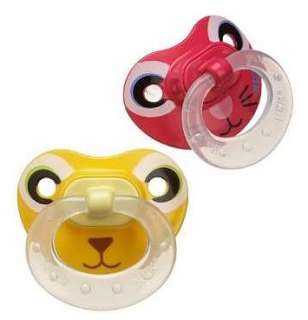 Nuk Animal Theme Orthodontic Silicone Pacifiers  6+M  