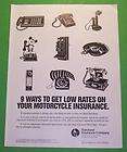 1989 DAIRYLAND INSURANCE COMPANY Ad ArtLOW RATES ON M