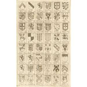   Wenceslaus Hollar   Arms of knights of the Garter 4