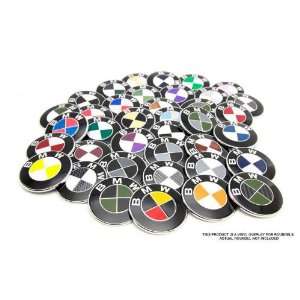 : Bimmian ROUAA2515 Colored Roundel Emblems  7 Piece Kit For Any BMW 