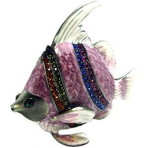  Purple Angel Fish Bejeweled Trinket Box: Everything Else