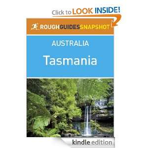 Tasmania Rough Guides Snapshot Australia (includes Hobart, Launceston 