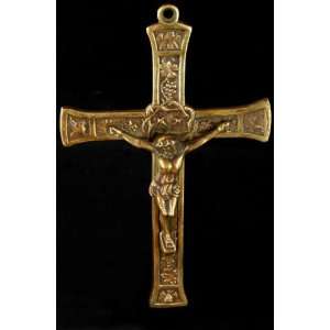  Vintage French Catholic Christian Cross Crucifix Jesus 