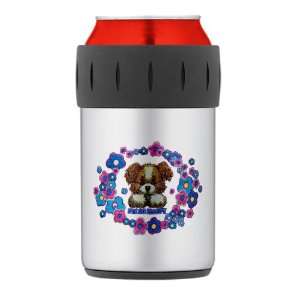  Thermos Can Cooler Koozie Im So Happy Puppy Dog with 