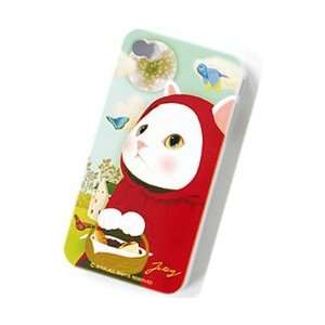  Iphone 4 Smart Choo Choo Cat Soft Case