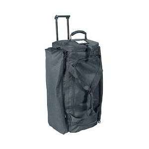 Wheeled Duffel Bag, Padded Compartment, Zippered Side Pockets 