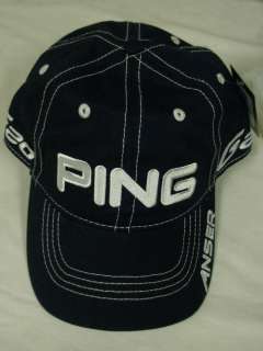 Ping 2012 Tour Unstructured Cap (G20, Anser, Stitched) Hat NEW  