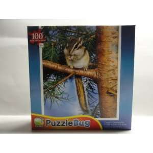  PuzzleBug Chippy Chipmunk 100 Piece Jigsaw Puzzle 
