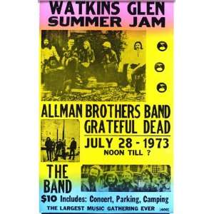 Watkins Glen Summer Jam Featuring The Allman Brothers, Grateful Dead 