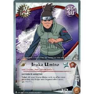   Naruto Battle of Destiny N 291 Iruka Umino Common Card Toys & Games