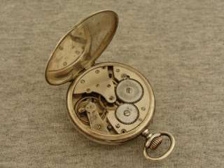 Antiguo y fino Reloj bolsillo Peigues Swiss. Lepine. Caja Original de 