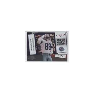   Contenders Super Bowl Ticket #51   Michael Irvin Sports Collectibles
