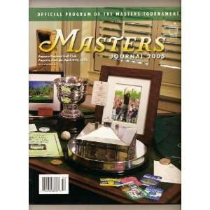  2005 Masters Journal Golf program Augusta 