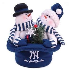  New York Yankees Snowmen Top Hat