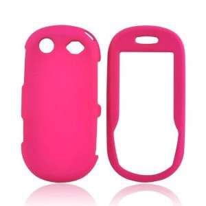  HOT PINK For Samsung T249 Rubberized Hard Case Cover 