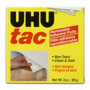 UHU Tac Adhesive Putty, 3 Oz.; no. SAU99681 Office 
