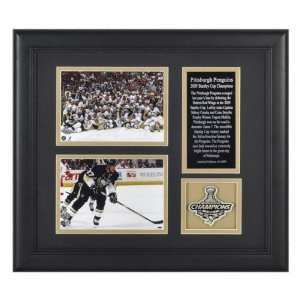 Pittsburgh Penguins 2009 Stanley Cup Championship Framed Collectible 