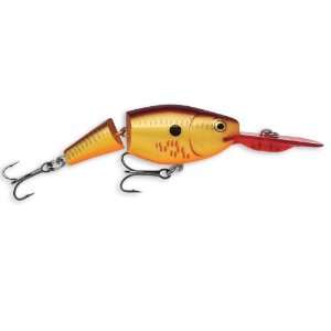 Rapala Jointed Shad Rap 07 Fishing Lures, 2.75 Inch, Bleeding Copper 
