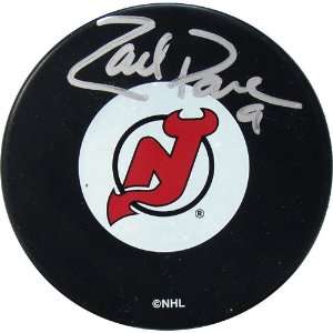   Devils Zach Parise New Jersey Devils Autograph Puck: Sports & Outdoors