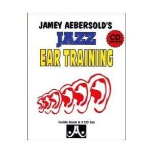  Jamey Aebersolds Jazz Ear Training Book & 2 CDs Musical 