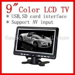   lcd tv,support USB and SD , Support FM radio,input AV Electronics