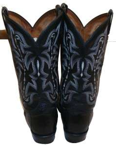  TONY LAMA LEATHER TEJU LIZARD COWBOY BOOTS Mens 10 D Made In USA