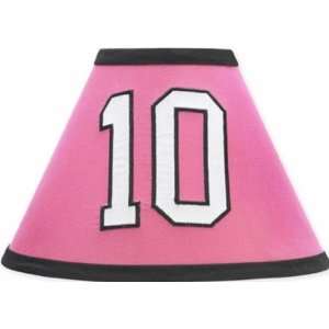  Soccer Pink Lamp Shades by JoJo Designs White Baby