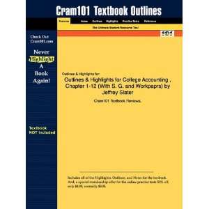  Studyguide for College Accounting , Chapter 1 12 by Jeffrey 