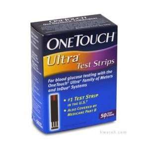  OneTouch Ultra Diabetic Test Strips   50 Strips (Retail 