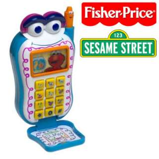 New Fisher Price Sesame Street Elmos World Talking Cell Phone Kids 