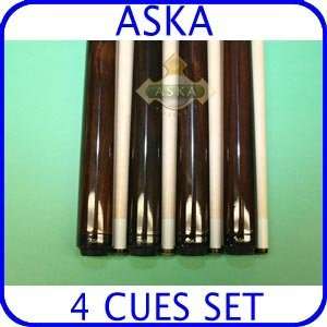 Sneaky Pete Aska SP2 SET of 4 pool cues Perfect Quality  