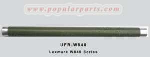 Lexmark W840 Upper Fuser Roller w/o Bearings UFR W840  