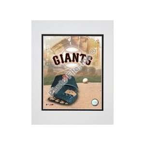  San Francisco Giants 2005 Logo / Cap and Glove Double 