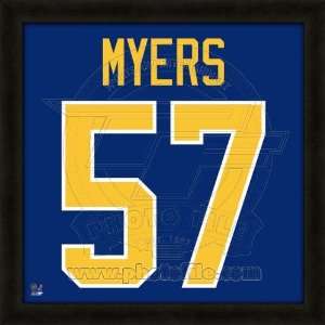  Tyler Myers Buffalo Sabres No. 57   NHL Framed Uniframe 