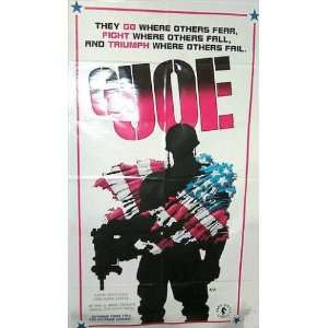  GI Joe 3 Sheet Poster by Frank Miller Toys & Games
