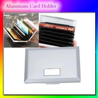 Aluminum Wallet Business Name Credit ID Card Holder Case Storage Bag 