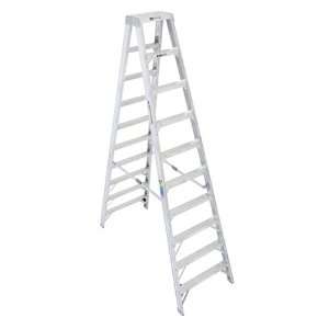   T410 375 Pound Duty Rating Aluminum Multi Use Twin Stepladder, 10 Foot